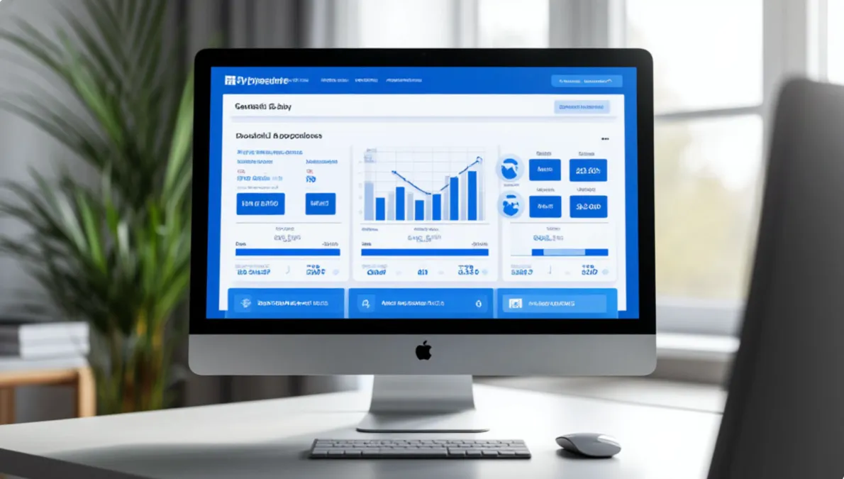 Pantalla mostrando estadísticas de jugadores de fútbol